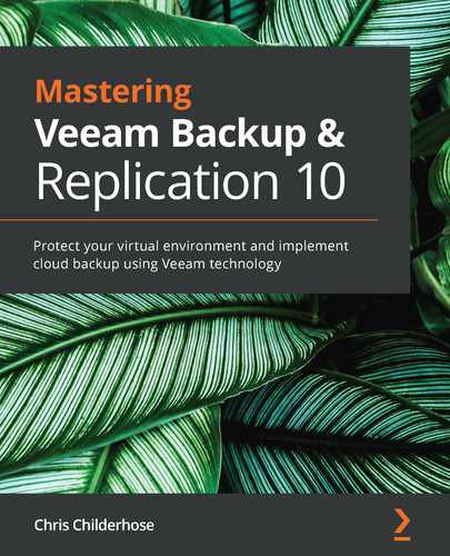 Mastering Veeam Backup & Replication 10 by 