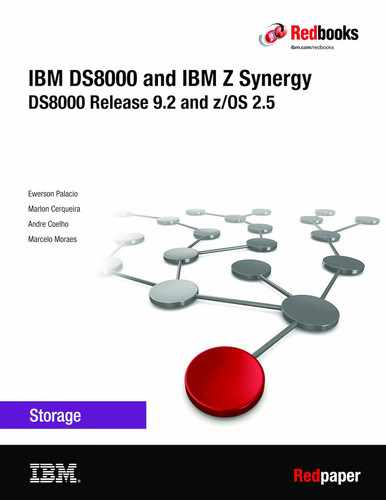 IBM DS8000 and IBM Z Synergy DS8000: Release 9.2 and z/OS 2.5 by Ewerson Palacio, Marlon Cerqueira, Andre Coelho, Marcelo Moraes