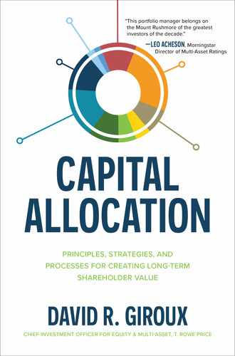 Cover image for Capital Allocation: Principles, Strategies, and Processes for Creating Long-Term Shareholder Value