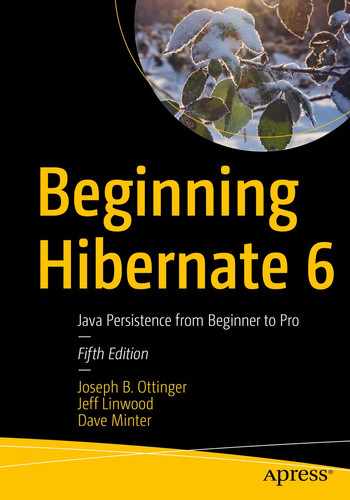 Cover image for Beginning Hibernate 6: Java Persistence from Beginner to Pro
