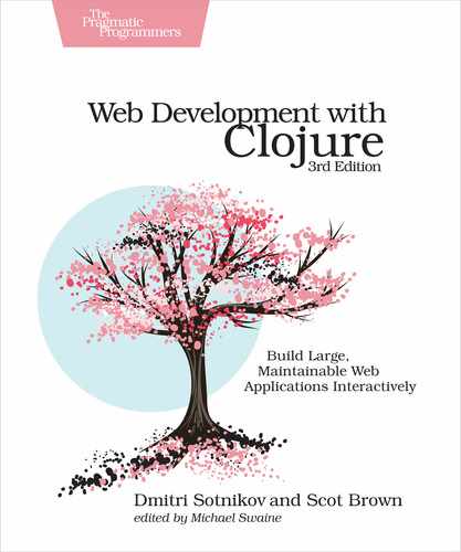 Cover image for Web Development with Clojure, 3rd Edition
