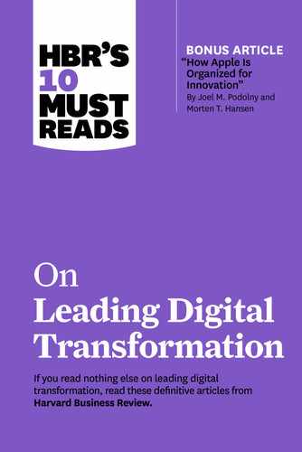 Cover image for HBR's 10 Must Reads on Leading Digital Transformation (with bonus article 