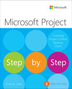 Microsoft Project Step by Step (covering Project Online Desktop Client) 