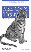 Cover image for Mac OS X Tiger Pocket Guide