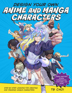 Cover image for Design Your Own Anime and Manga Characters