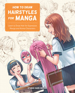 Cover image for How to Draw Hairstyles for Manga