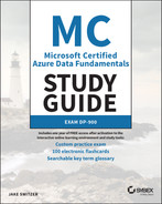 Cover image for MC Microsoft Certified Azure Data Fundamentals Study Guide