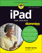 iPad For Seniors For Dummies, 2022nd Edition 