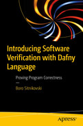 Cover image for Introducing Software Verification with Dafny Language: Proving Program Correctness