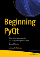 Beginning PyQt: A Hands-on Approach to GUI Programming with PyQt6 