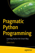 Cover image for Pragmatic Python Programming: Learning Python the Smart Way