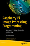 Cover image for Raspberry Pi Image Processing Programming: With NumPy, SciPy, Matplotlib, and OpenCV