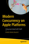 Cover image for Modern Concurrency on Apple Platforms: Using async/await with Swift