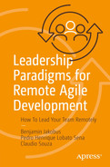 Leadership Paradigms for Remote Agile Development: How To Lead Your Team Remotely by Benjamin Jakobus, Pedro Henrique Lobato Sena, Claudio Souza