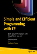 Simple and Efficient Programming with C# : Skills to Build Applications with Visual Studio and .NET 