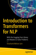 Cover image for Introduction to Transformers for NLP: With the Hugging Face Library and Models to Solve Problems