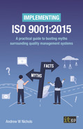  Chapter 5: ISO 9000 – A legend in its own lifetime?