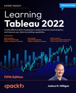Cover image for Learning Tableau 2022 - Fifth Edition