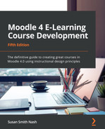 Cover image for Moodle 4 E-Learning Course Development - Fifth Edition