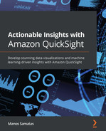  Chapter 8: Understanding the QuickSight API