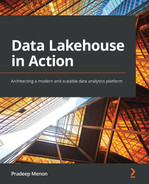 Cover image for Data Lakehouse in Action