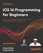 iOS 16 Programming for Beginners - Seventh Edition 