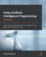 Cover image for Unity Artificial Intelligence Programming - Fifth Edition