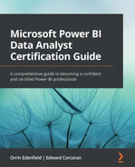 Cover image for Microsoft Power BI Data Analyst Certification Guide