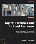 Cover image for Digital Forensics and Incident Response - Third Edition
