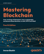Cover image for Mastering Blockchain - Fourth Edition