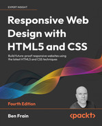 Cover image for Responsive Web Design with HTML5 and CSS - Fourth Edition