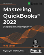 Cover image for Mastering QuickBooks® 2022 - Third Edition