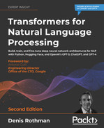 Transformers for Natural Language Processing - Second Edition 