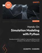 Hands-On Simulation Modeling with Python - Second Edition by Giuseppe Ciaburro