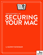 Cover image for Take Control of Securing Your Mac, 2nd Edition