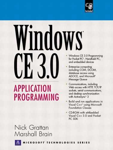 Cover image for Windows® CE 3.0 Application Programming
