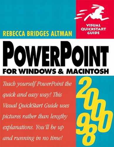 PowerPoint 2000/98: Visual QuickStart Guide 