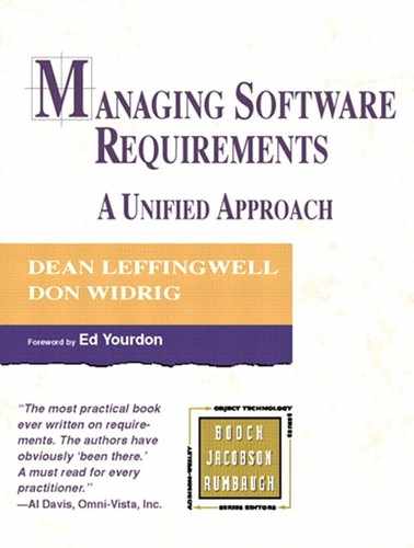 Managing Software Requirements: A Unified Approach 