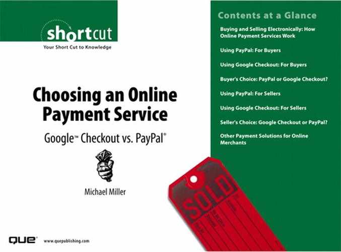 Choosing an Online Payment Service: Google 
