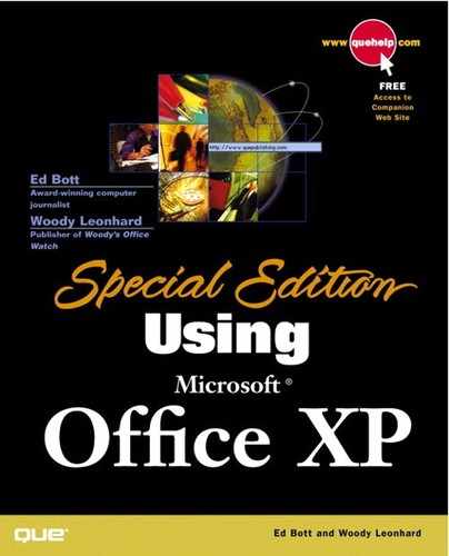 Special Edition Using Microsoft® Office XP 