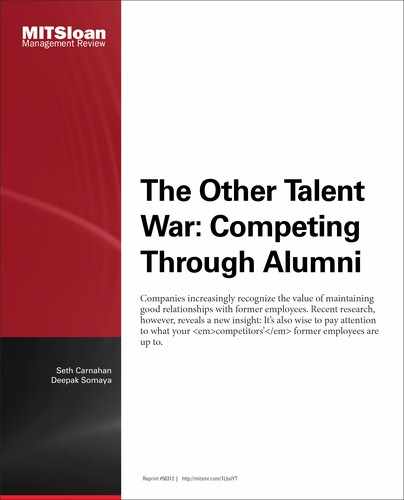 The Other Talent War: Competing through Alumni 