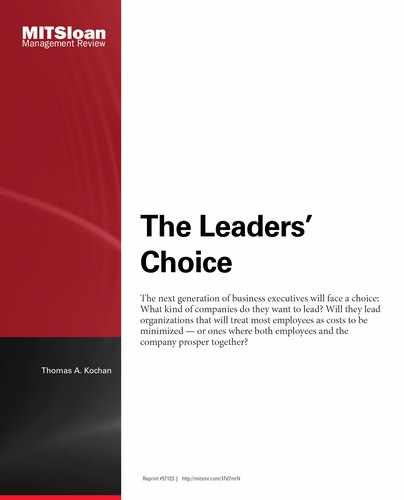 Cover image for The Leader's Choice