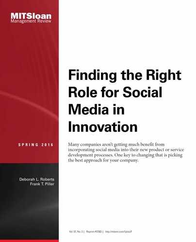 Finding the Right Role for Social Media in Innovation 
