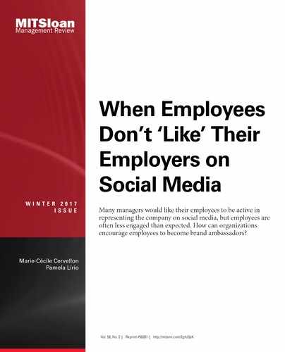 Cover image for When Employees Don't 'Like' Their Employers on Social Media