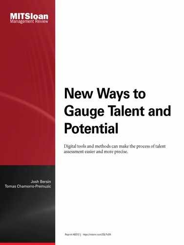Cover image for New Ways to Gauge Talent and Potential