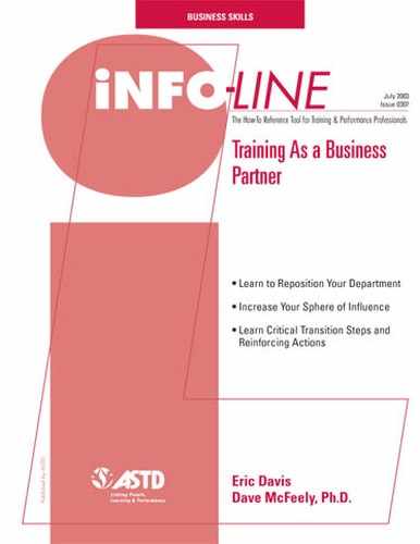 Training As a Business Partner—Business Skills 