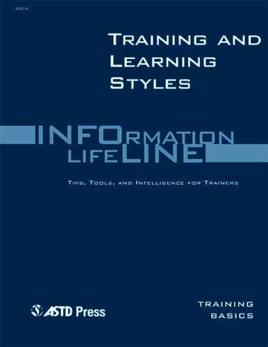 Training and Learning Styles—Training Basics 