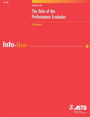 The Role of the Performance Evaluator—Performance 