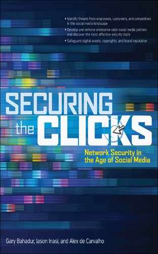 Securing the Clicks: Network Security in the Age of Social Media 