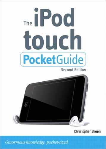The iPod touch Pocket Guide, Second Edition 